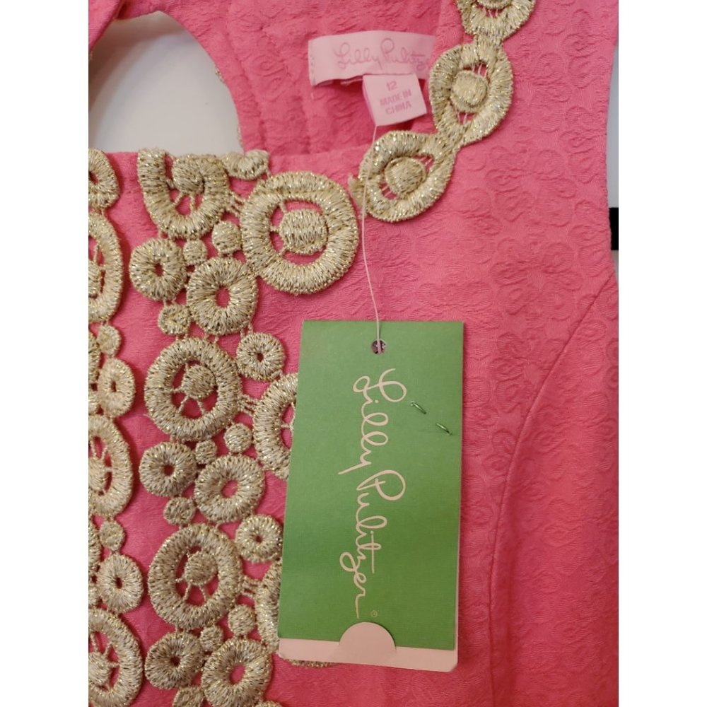Lilly Pulitzer Mini Adelson Dress in Hotty Pink - Picture 8 of 9